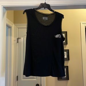 Converse One Star Black Tank with Front Pocket